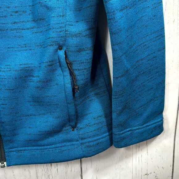 Columbia Womens Full Zip Fleece Jacket Blue Outdoor Activewear S Cozy Hiking - Picture 9 of 16